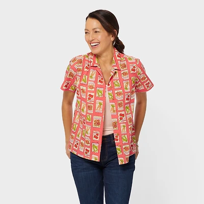 Women's Artisan Hemp Camp Shirt