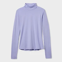 Women's AKHG Renew Bamboo Long Sleeve Mock