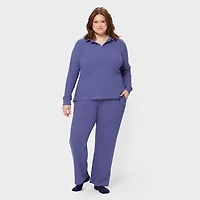 Women's Plus Dang Soft Rib Sleep Set