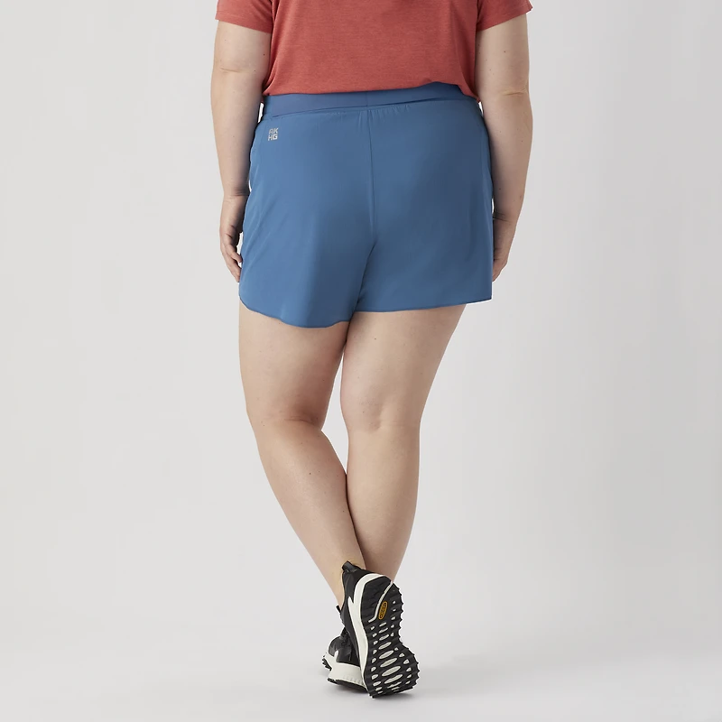 Women's Plus AKHG Outer Limit 5" Shorts With Liner