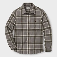 Men's T-Shirt Flannel Standard Fit Shirt