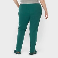 Women's Plus AKHG Access Point Pull-On Slim Leg Pants