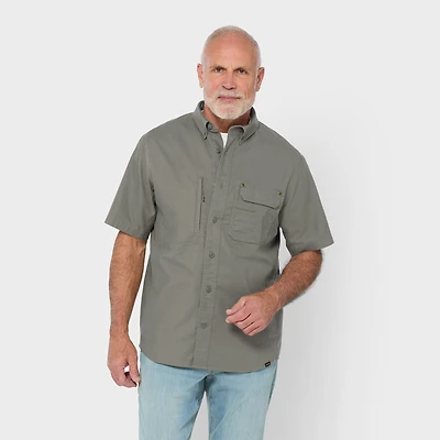 Men's Fire Hose Lightweight Short Sleeve Work Shirt