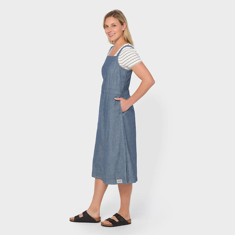 Women's Pick-a-Peck Gathering Apron Dress