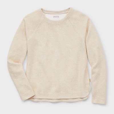 Women's Plus AirLoc Quilted Crew Pullover