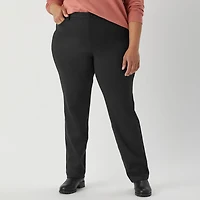 Women's Plus Ponte Pro Slim Leg Pants