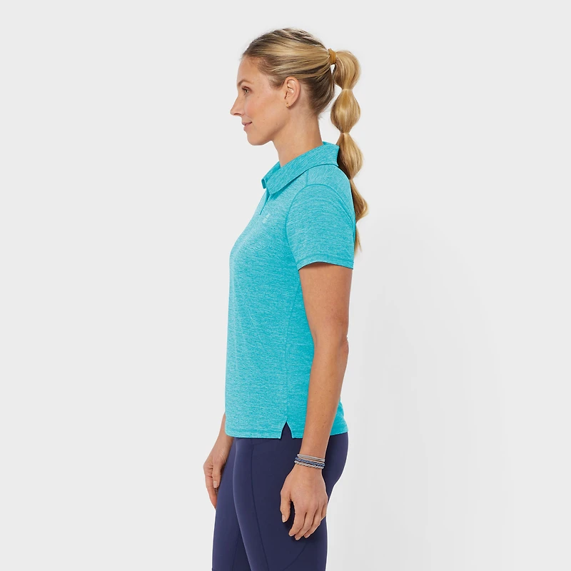 Women's AKHG Tun-Dry Short Sleeve Polo