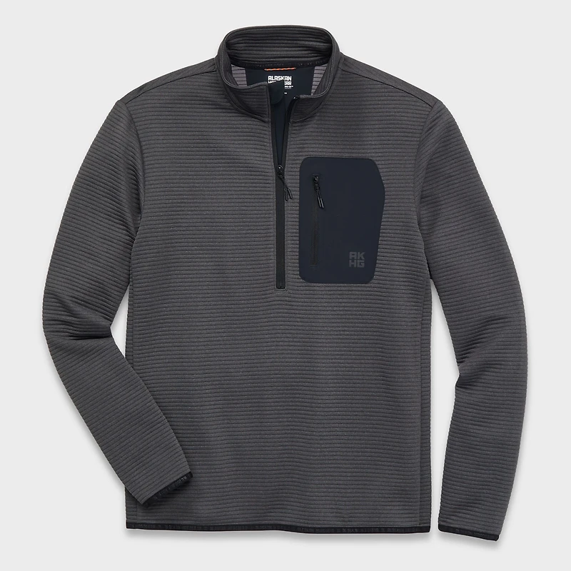Men's AKHG Blackburn Standard Fit 1/4 Zip Mock