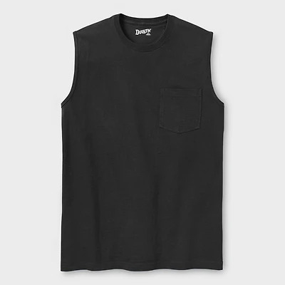 Men's Longtail T Standard Fit Sleeveless Pocket Crew