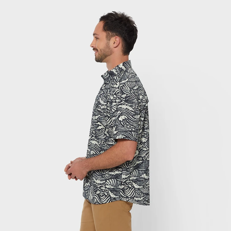 Men's AKHG Mountain Stream Relaxed Fit Short Sleeve Shirt