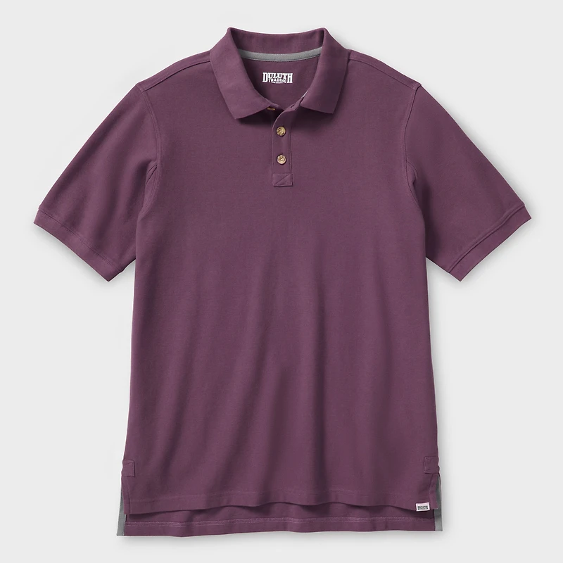 Men's No Polo Shirt Short Sleeve