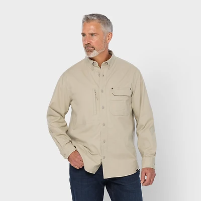 Men's Fire Hose Lightweight Long Sleeve Work Shirt