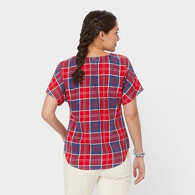 Women's Indigo Twill SS Shirt