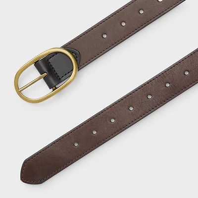 Women's Lifetime Leather Reversible Belt