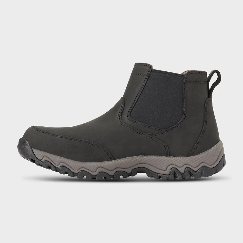 Men's Wild Boar Leather Pull-On Boots