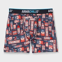 Men's Armachillo Pattern Bullpen 3D Boxer Briefs