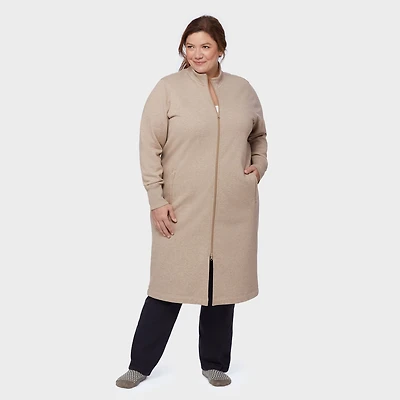 Women's Plus Souped-Up Fleece Zip Up Robe