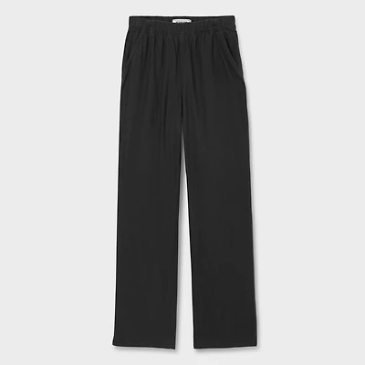 Women's Artisan Hemp Relaxed Leg Pull-On Pants