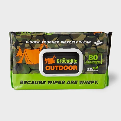 Crocodile Cloth - 80 Pack