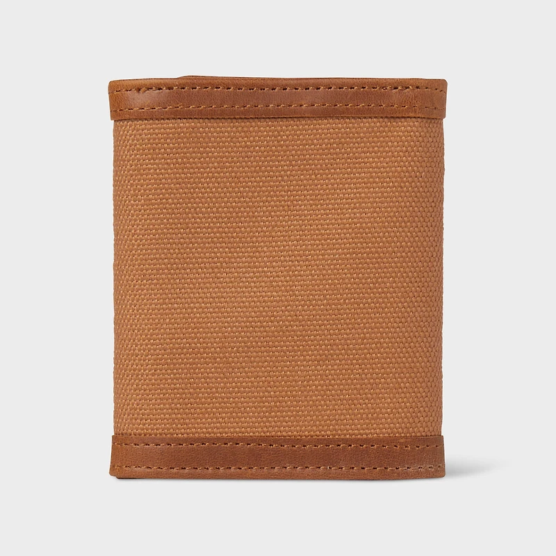 Men's Rigid Fire Hose Tri-Fold Wallet