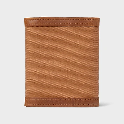 Men's Rigid Fire Hose Tri-Fold Wallet