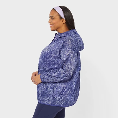 Women's Plus AKHG Outer Limit Lightweight Windbreaker