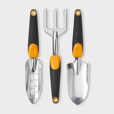 Fiskars 3pc Ergo Garden Tool Set