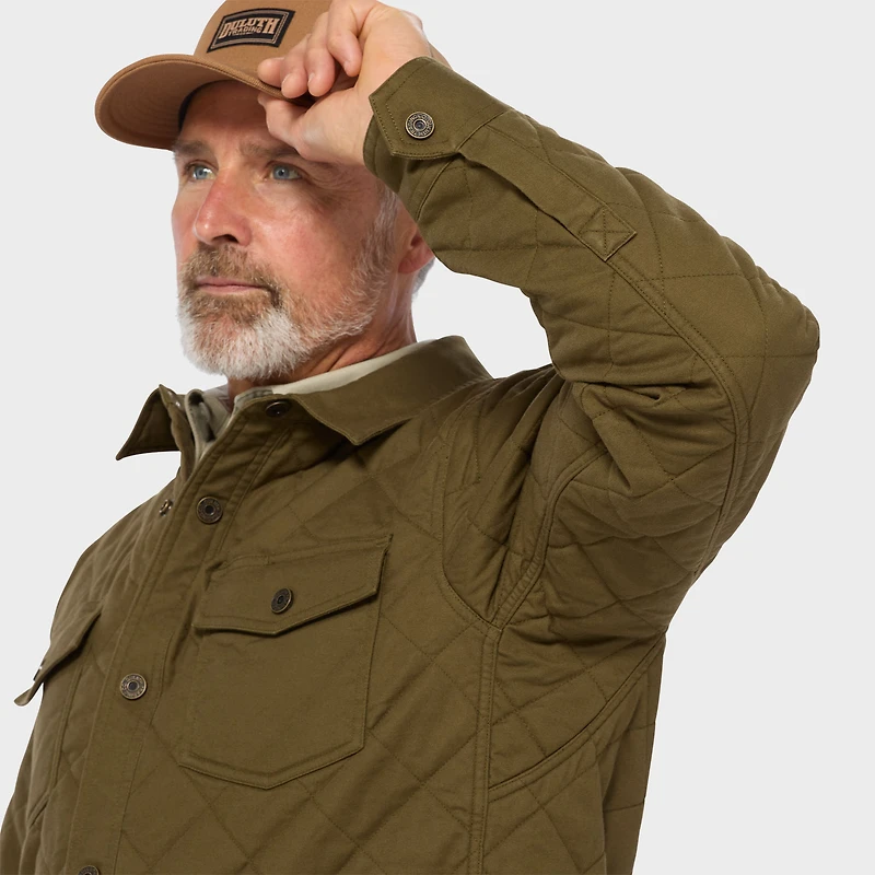 Men's Fire Hose Lightweight Insulated Work Shirt Jac