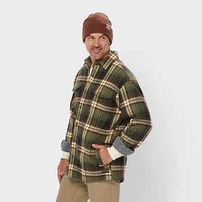 Men's Flapjack Fleece-lined Relaxed Fit Shirt Jac