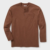 Men's Longtail T Relaxed Fit LS Henley T-Shirt