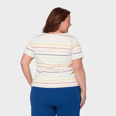 Women's Plus Duluth Heritage Washed V-Neck Tee