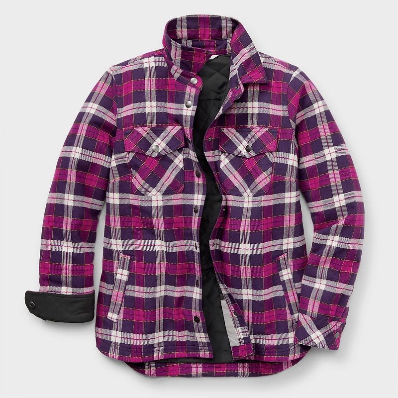 Women's Folklore Flannel Insulated Shirt Jac