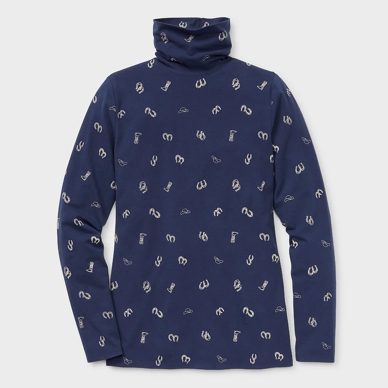 Women's No-Yank Long Sleeve Turtleneck T-Shirt