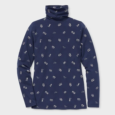 Women's No-Yank Long Sleeve Turtleneck T-Shirt