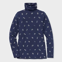 Women's No-Yank Long Sleeve Turtleneck T-Shirt