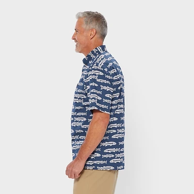 Men's BBQ Standard Fit Short Sleeve Shirt