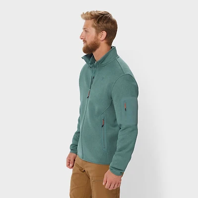 Men's AKHG Graveltec Standard Fit Full Zip Mock