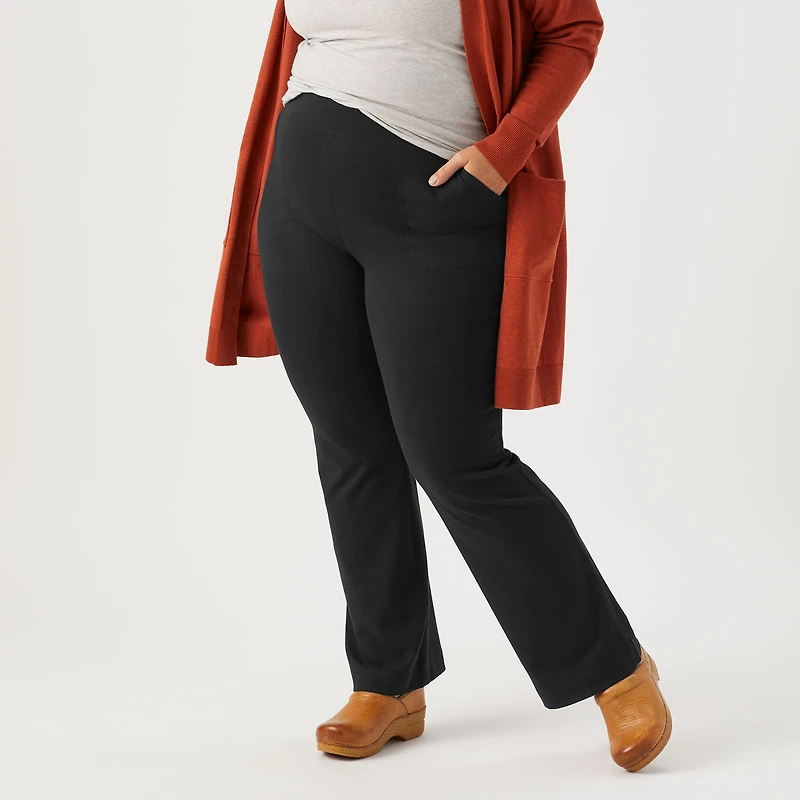 Women's Plus NoGA Naturale Cotton Bootcut Pants