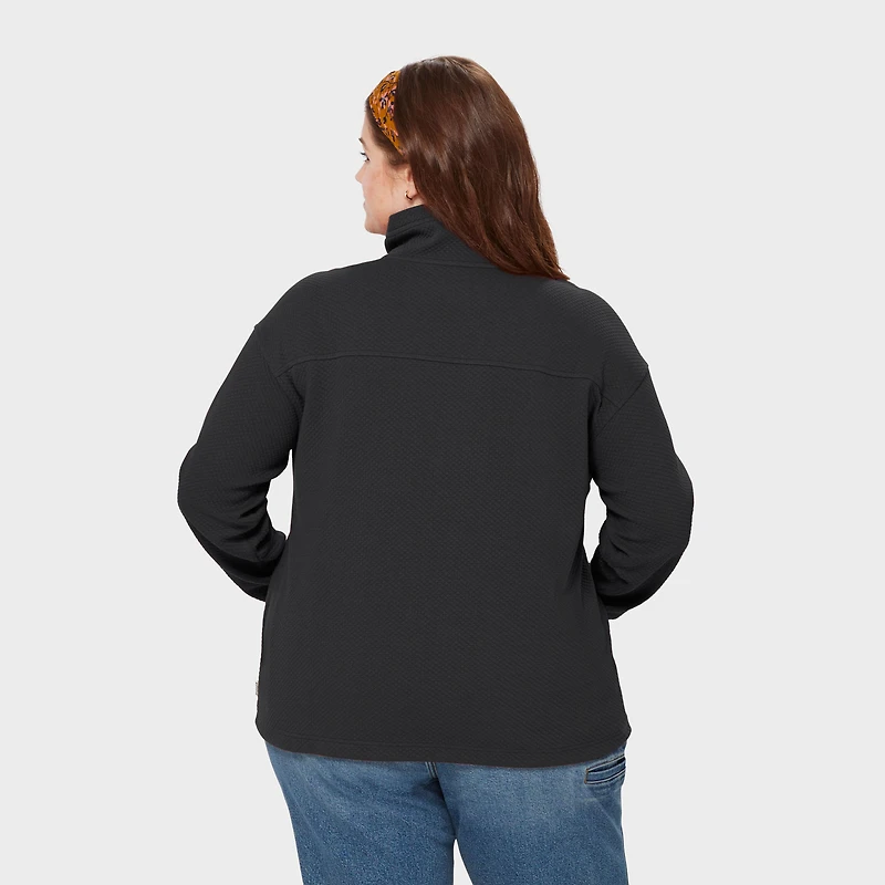 Women's Plus AirLoc Quilted Funnelneck