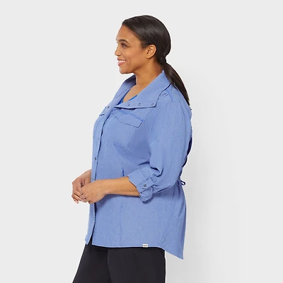 Women's Plus Sol Survivor Sun Protection Shirt Jac
