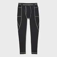 Men's Wickerino Wool Base Layer Leggings With Pockets