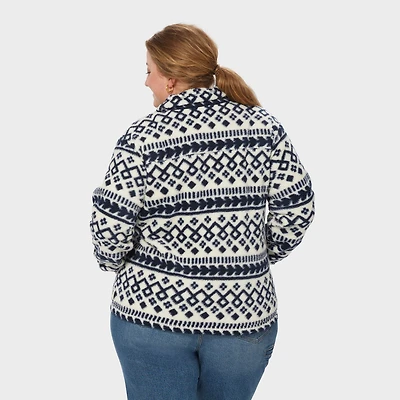 Women's Plus Pile Hi Fleece 1/4 Zip Mockneck