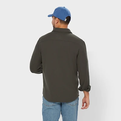 Men's T-Shirt Flannel Standard Fit Shirt