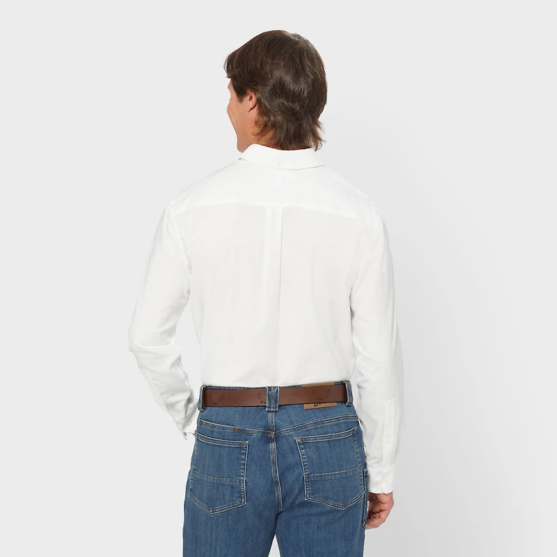 Men's Wrinklefighter Oxford Relaxed Fit Long Sleeve Shirt