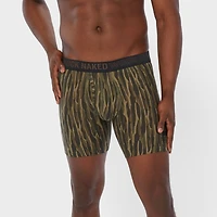 Men's Buck Naked Wood Pattern Bullpen Boxer Briefs