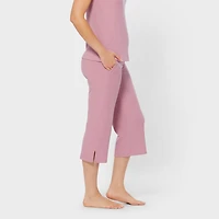 Women's Dang Soft Rib Relaxed Leg Capris