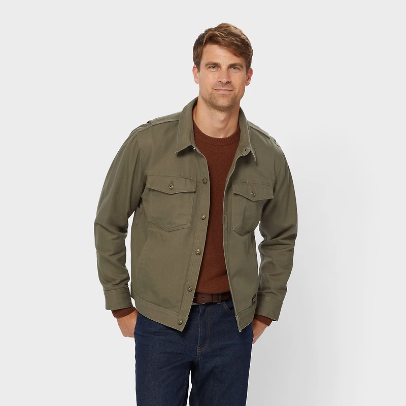 Men's Fire Hose Trucker Jacket