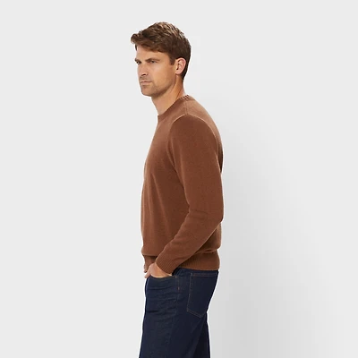 Men's Lambswool Crew Sweater