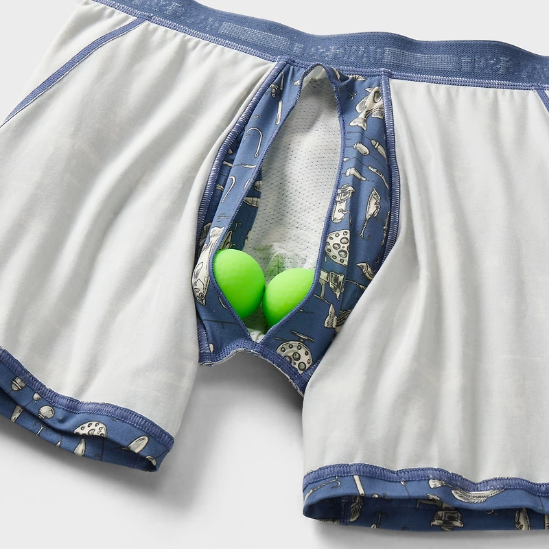 Men's Dang Soft Pattern Bullpen Boxer Briefs