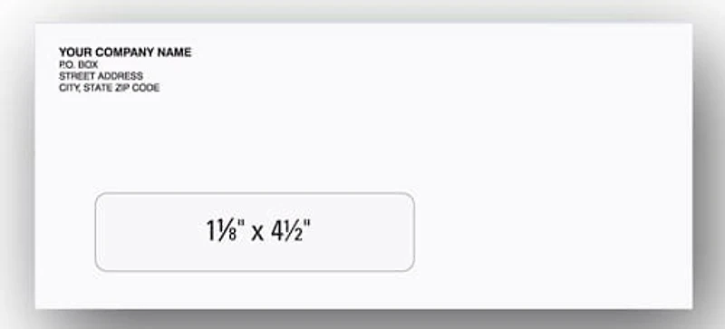 Standard Customizable Business Envelopes